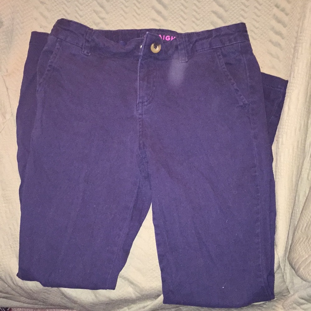 GIRLS SCHOOL UNIFORM SZ 12KHAKI STRAIGHT LEG PANTS